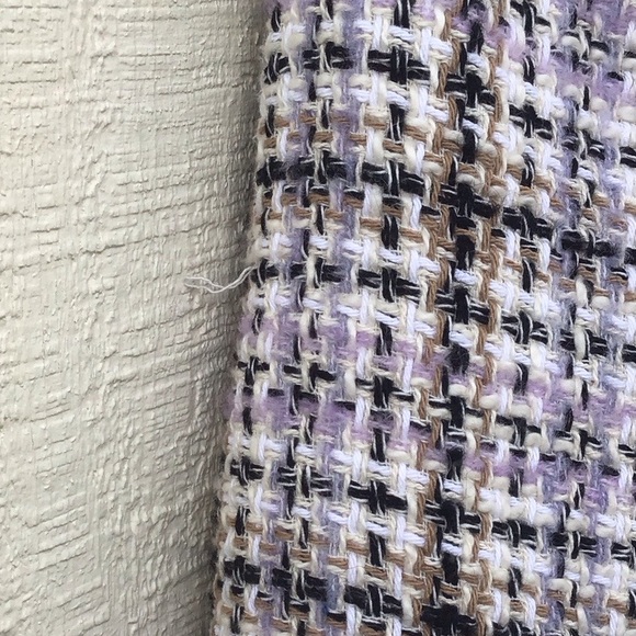 Mango Helen tweed heart button bomber jacket - Picture 10 of 16